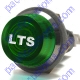 K4 Jumbo Green LTS Engraved For Lights Indicator Warning Light Bolts Into A 1 Inch Hole