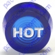 K4 Replacement Jumbo Blue Indicator Warning Light Lens HOT Engraved For Temperature