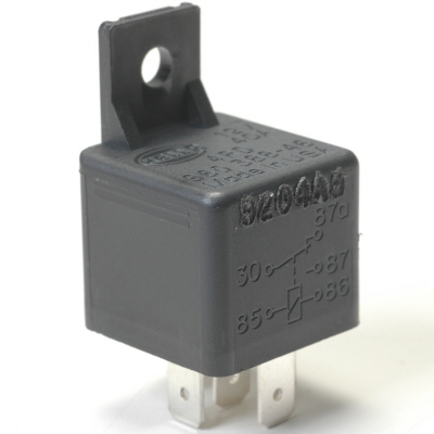 12 VOLT UNIVERSAL RELAY - 40 AMP CAPACITY USE SOCKET K4S22-101 (CLICK IMAGE FOR WIRE INSTRUCTIONS)