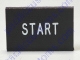 Dash Or Switch Self Adhesive I.D. Label For Start Measures 9/16 Tall And 1-1/8 Wide