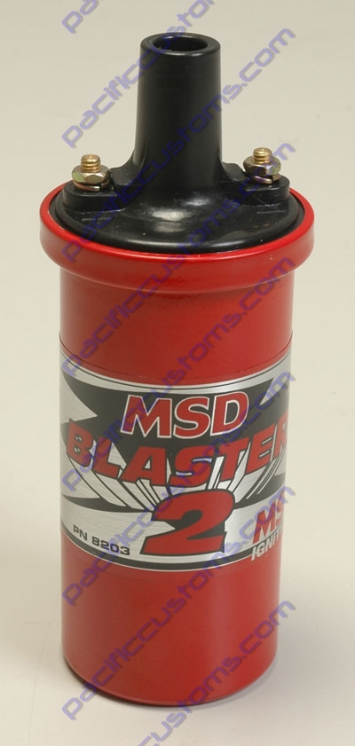 MSD COIL, BLASTER 2, WITH BALLAST FOR IGNITION WITH POINTS