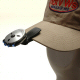 NEBO BASEBALL HAT CLIP ON HANDS FREE 4 LED FLASH LIGHT