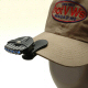 NEBO BASEBALL HAT CLIP ON HANDS FREE SUPER BRIGHT 6 LED FLASH LIGHT WITH MAGNETIC BASE AND S.O.S