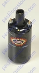 <b>FEATURES</b><br>
<br>
- 40,000 volts.<br>
- Availible chrome plated or black for that "stock look".<br>
- For use with inductive ignition wires.<br>
- 1.5 or 3.0 Ohm primary resistance values availible.<br>
- C.A.R.B. legal in all 50 states and Canada.