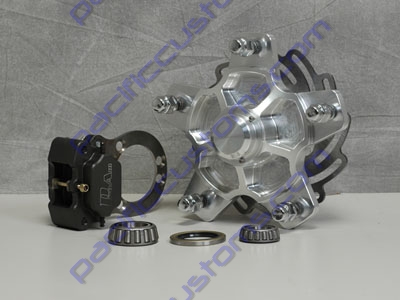 PRO-AM DISC BRAKE KIT,PRE RUNNER COMBO,BILLET HUB WITH 8