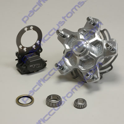 PRO-AM DISC BRAKE KIT,HD COMBO,BILLET HUB WITH 8