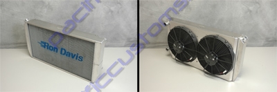 DUAL PASS RADIATOR  WITH FANS & SHROUD 31