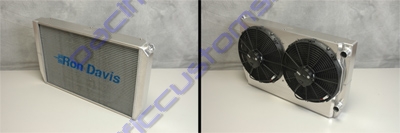 DUAL PASS RADIATOR  WITH FANS & SHROUD 31