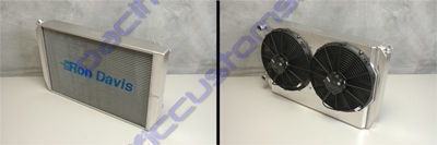 DUAL PASS RADIATOR  WITH FANS & SHROUD 31