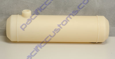 WHITE POLY GAS TANK 10