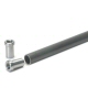 1.25 Inch Tie Rod Kit For 3/4 Rod Ends- 30 Inch Chromoly Tubing Stick And Two Weld In Bungs