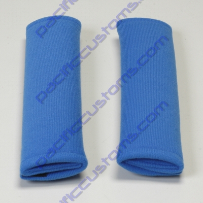 TIGER BLUE 2 INCH WIDE VELCRO SHOULDER PADS - 1 PAIR FOR TWO SHOULDERS