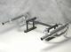 TRI-MIL DUAL BAZOOKAS EXHAUST CERAMIC COATED FOR SINGLE CARBURETOR ENGINES