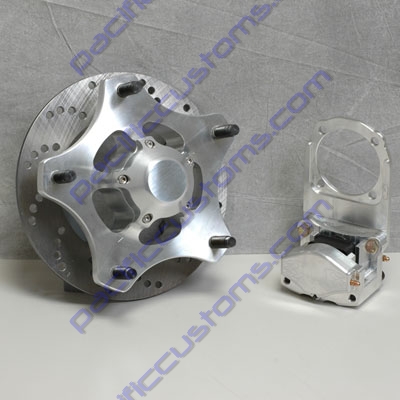 TATUM DISC BRAKE KIT, REAR 5VW (SHORT AXLE), 2-PISTON CALIPER