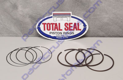 PISTON RING SET, TOTAL SEAL 2ND RING GROOVE, 92MM