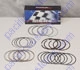 This is a full set of rings for all 4 pistons.<br>
<br>
<u>The kit includes:</u><br>
Top Rings<br>
Gapless 2nd Groove Rings<br>
Bottom Rings<br>
<br>
1.5mm X 2mm X 4mm<br>
