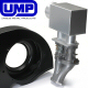 UMP Air Filter Aluminum Box For Weber IDF Single or Dual Carburetor Application 3 Inch Inlet Right