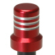 RED ANODIZED BILLET ALUMINUM GAS TANK ONE WAY CHECK VALVE ROLL OVER VENT 3/4 TALL 9/16 DIAMETER