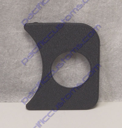 GAUGE PANEL, 1 GAUGE, BLACK