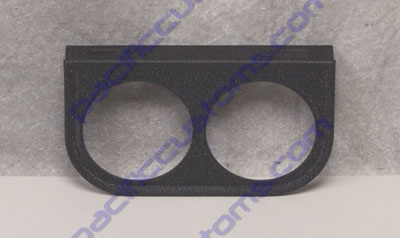 MOUNT, 2 GAUGES, UNDER DASH, FITS 2 1/16