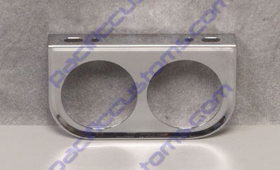 MOUNT, 2 GAUGES, UNDER DASH, FITS 2 1/16