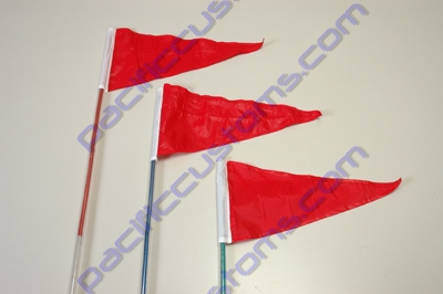 L.E.D. WHIP ANTENNA,VERSA SHIELD 6 FT. LIGHTED ANTENNA, MULTI-COLOR (RED,WHITE,BLUE)