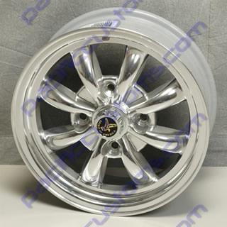 WHEEL, 8 SPOKE EMPI 4 LUG, POLISHED