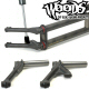 Woods Off Road Racing Products 2-1/4 Inch Longer Sand Series Trailing Arms For Leaf Springs