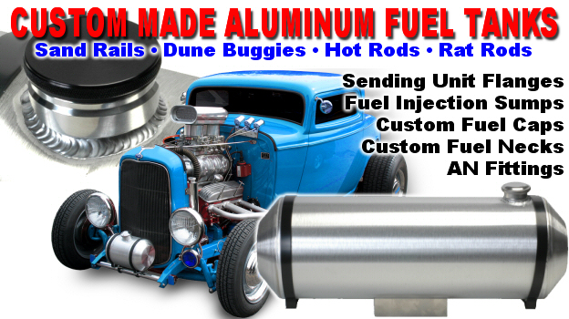 Custom made aluminum fuel tanks Now In Stock!!!!