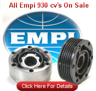 EMPI CV Joints