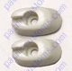 White Sun Visor Clips For 1965 To 1967 Beetle Or 1968 To 1979 Bus Left And Right