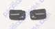 Black Sun Visor Clips For 1967 To 1977 Hard Top Beetle Or 1968 To 1979 Convertible Left And Right