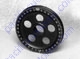 Empi Crankshaft Pulley - Anodized Black With Lazer Etched Degrees - Stock Diameter