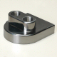 Billet Aluminum Remote Oil Filter Adapter Mount - Ports Up