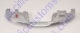 Breast Plate With Heater Box Duct Cutout With Preheat Pipe Cutout For Carburetor Manifold - Chrome