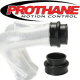 Prothane Black Urethane Intake Boots For Stock Solex Intake Manifolds Or Weber And Empi Progressive