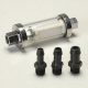 Cleanable Glass Fuel Filter With Fittings For 1/4 - 5/16 Or 3/8 Hose