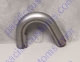 Exhaust U Bend Conversion For 2 Inch Opening - Will Fit Trimil Brand Exhaust - Raw Metal