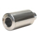 Hot Shot Muffler For 2 Inch Exhaust Pipe - 4 Inch Diameter X 9.5 Inch Long Stainless Steel Canister