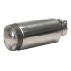 Hot Shot Spark Arrestor For 2In Exhaust Pipe - 4In Diameter X 11In Long Stainless Steel Canister