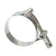 2.00 Inch Diameter Stainless Steel T-Bolt Hose Clamp For The Turbo Intake Tee To The End Castings