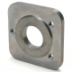 Square Weld On Mounting Plate For Combo Link, King Kong, Or Ball Joint Spindle Shafts