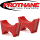 Prothane Red Urethane 2.0 Inch Shock Reservoir Mount For 1.50 Tubing Fits Fox, King, Sway-A-Way