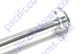 3/4 Outer Diameter Chrome Chromoly Steering Shaft 5 Ft Long With 3 Bolt Pattern Flange For Steering