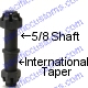 Short Heim Joint Adapter To Adapt International Tie Rod Hole To Heim On The Off Road Rack And Pinion