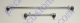 Chrome  Early Model Ball Joint Or King And Link Pin Tie Rod Set Without Steering Damper Hole