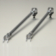 Chrome Tie Rod Kit For 14 Inch Sand Rack And Pinion To Stock Width King And Link Pin Front Axle Beam