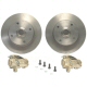 4 Lug Disc Brake Kit For Use With Dropped Disc Brake Spindles