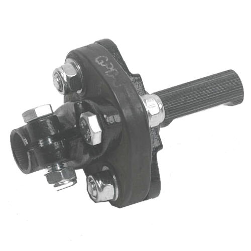Steering Coupler, OEM Rag Joint Style, 18MM DD X 3/4DD - 055049