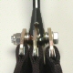 Black Steel Adjustable Clevis For 1, 2, Or 3 Suspension Limiting Straps 1/2 Inch Shank